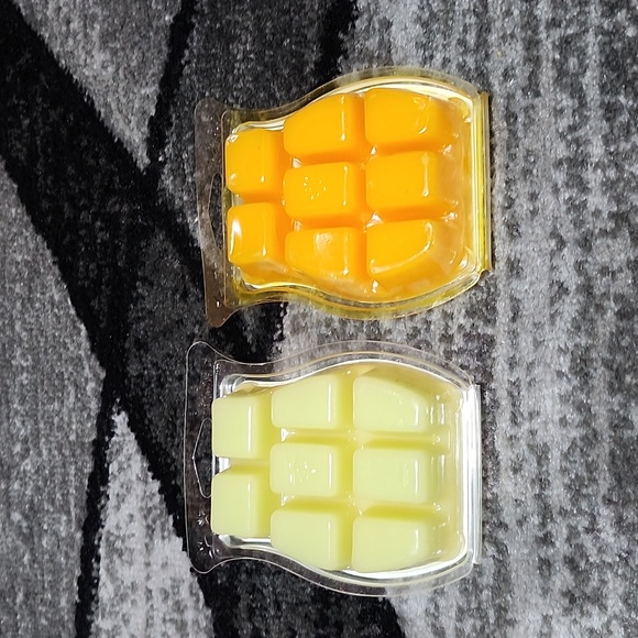 SCENTSY RETIRED AUTUMN BLAZE MAPLE & ROSEMARY MINT WAX BARS BUNDLE - Picture 4 of 6